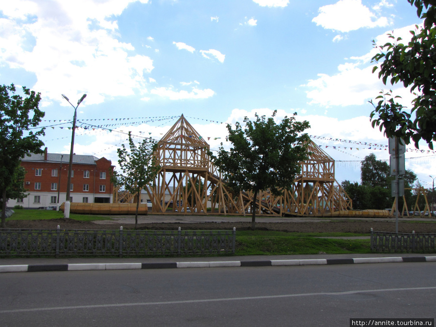 Житная площадь, на Посаде, напротив Кремля. Коломна, Россия