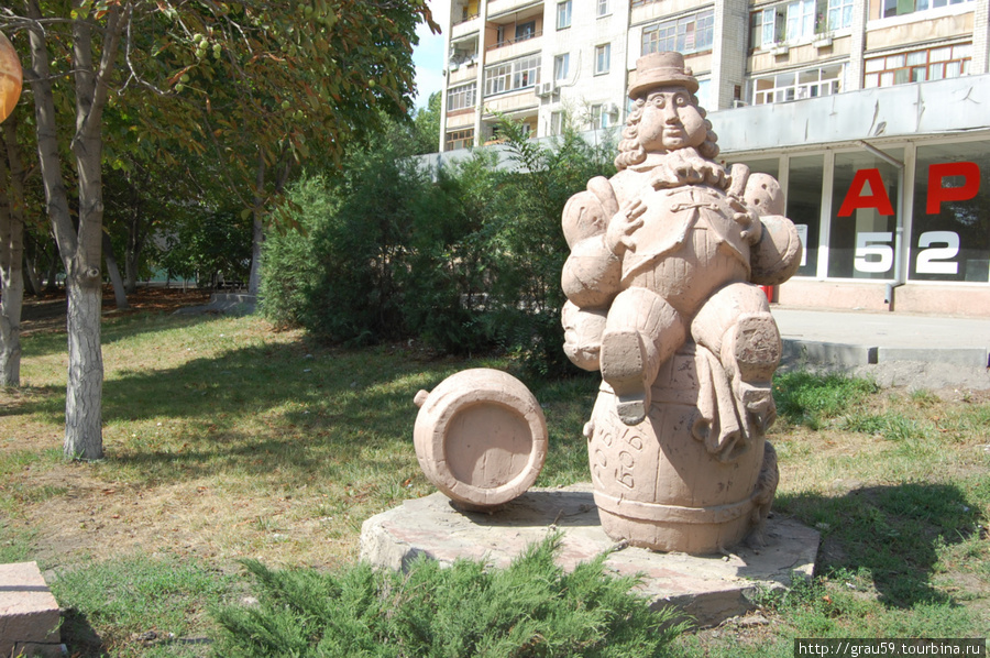 Скульптура Робина Бобина Саратов, Россия