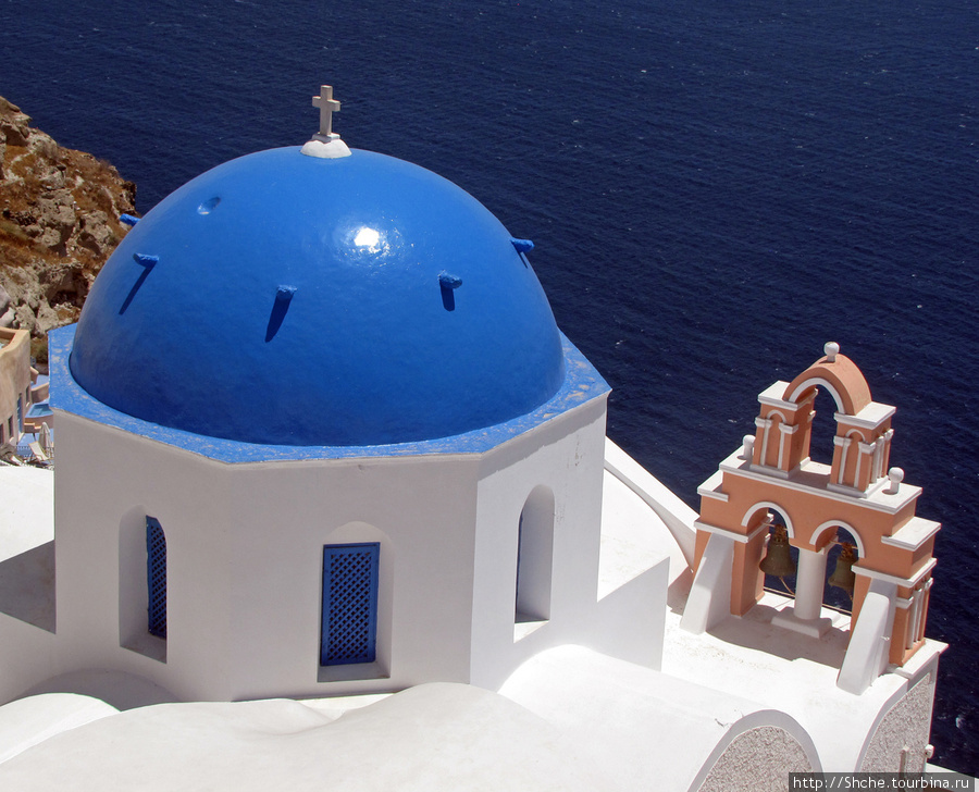 Ия — олицетворение красот Греции Ия, остров Санторини, Греция