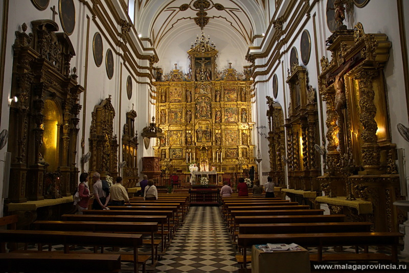 Церкви Малаги. Церковь Iglesia del Sagrario Малага, Испания