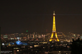 Tour de Eiffel с Монмартра