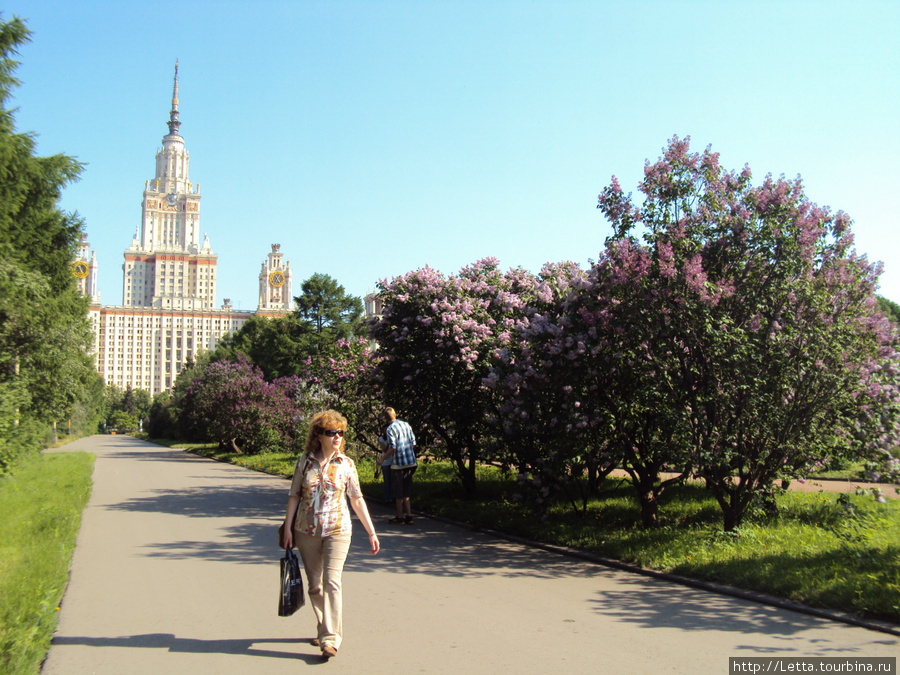 Ботанический сад МГУ Москва, Россия