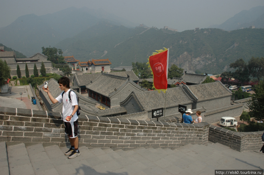 Вид со стены Пекин, Китай