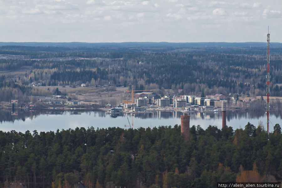 Помашем ручкой влюбленным на башне Пююникки :) Тампере, Финляндия