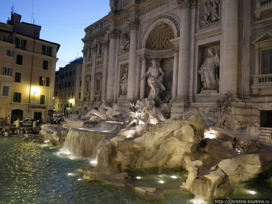 Любимый фонтан в Риме. Рим, Италия