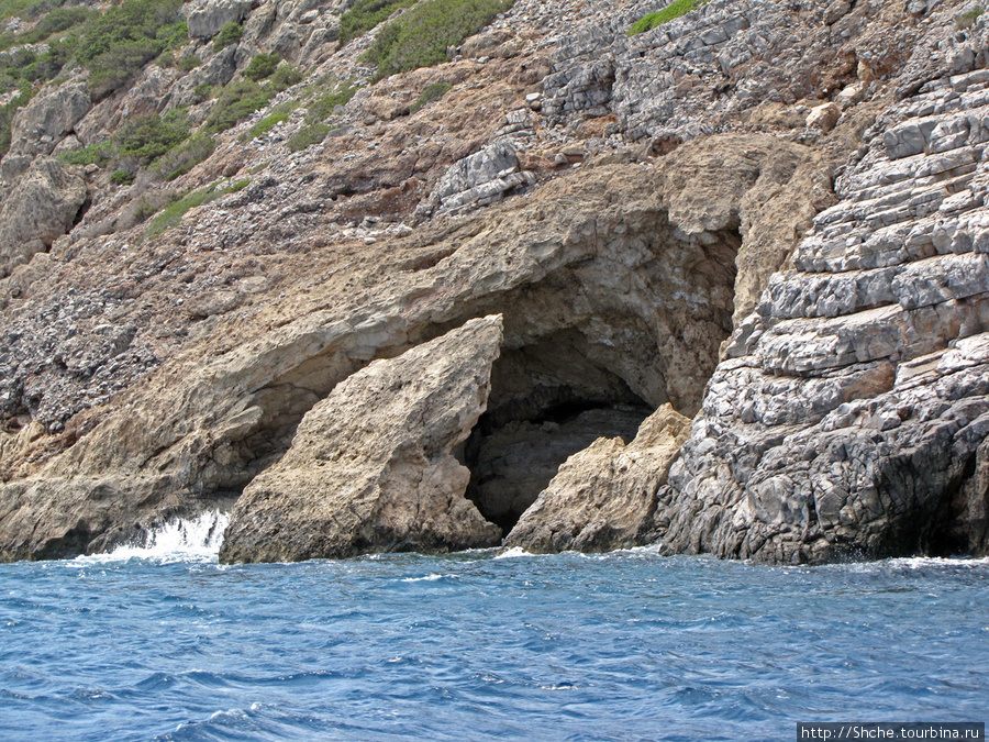 Дикие берега залива Остров Крит, Греция
