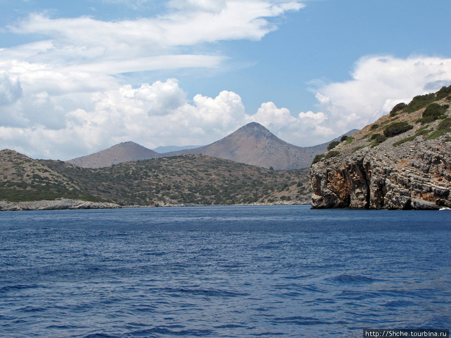 Дикие берега залива Остров Крит, Греция