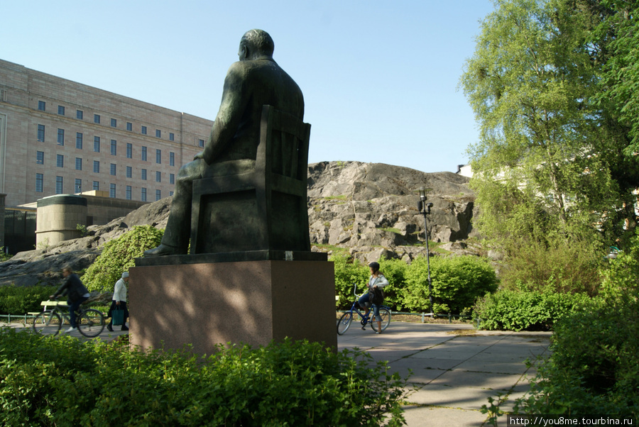 Памятник президенту Каллио. Хельсинки, Финляндия