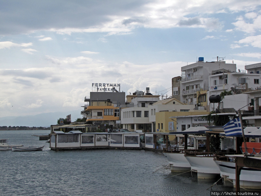 Элунда — тихий портовый городок залива Мирабелла. Элунда, Греция