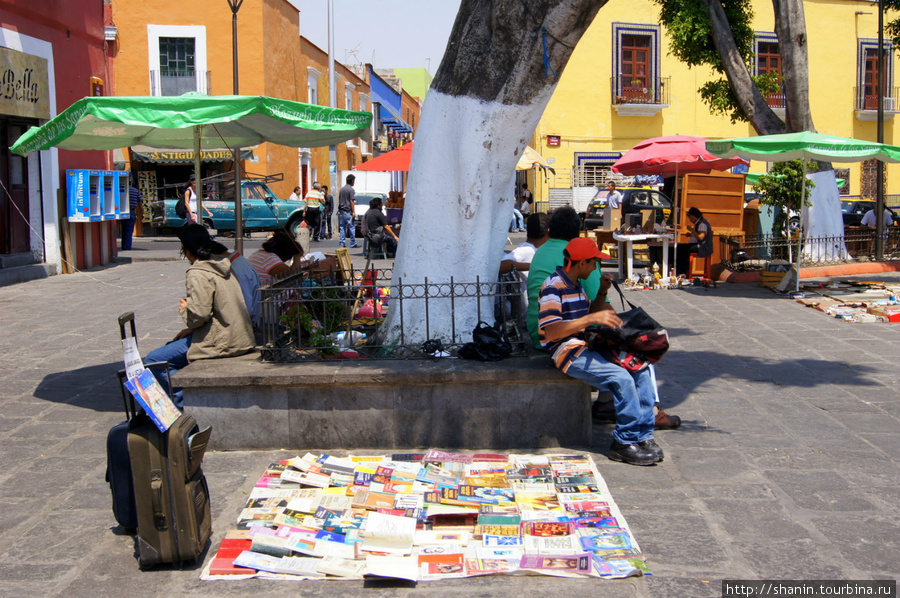 Идет торговля Пуэбла, Мексика