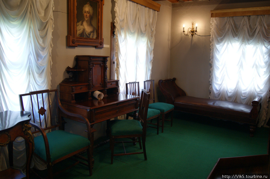 Уголок комнаты, в которой проживал А.Суворов Кобрин, Беларусь