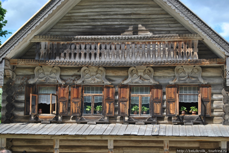 Музей деревянного зодчества Витославлицы и его жители Великий Новгород, Россия