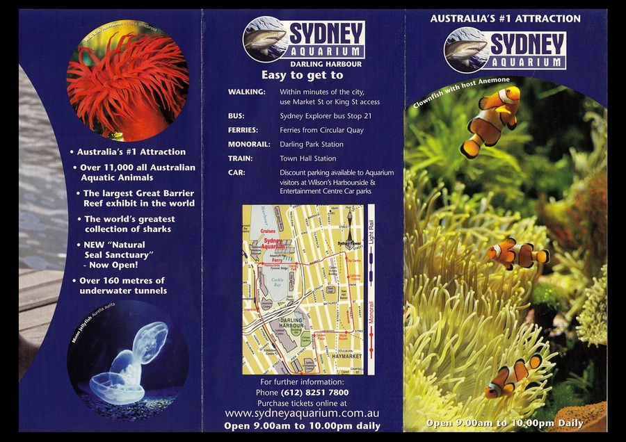 Рекламный буклет Сидней, Австралия