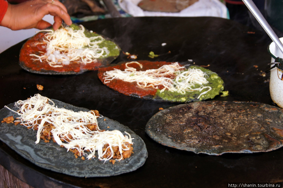 RТакосы с начинками Пуэбла, Мексика