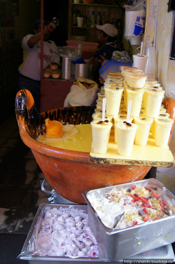 Еда на развес Пуэбла, Мексика