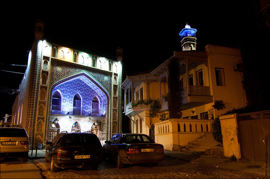 Сама мечеть с минаретом Тбилиси, Грузия