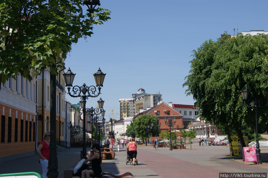Улица в перспективе. Брест, Беларусь