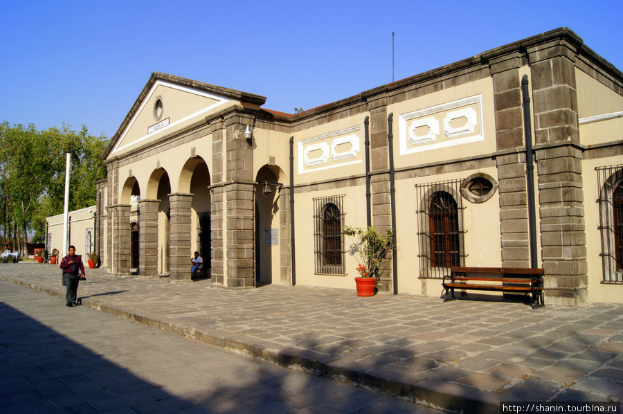 Старый вокзал в Пуэбле Пуэбла, Мексика