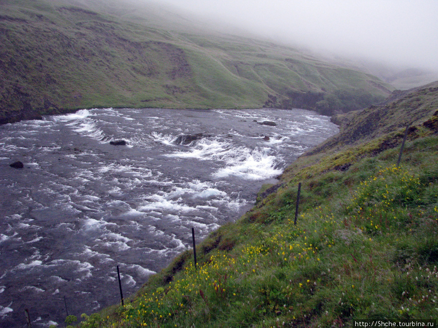 река Skoga Скогар, Исландия