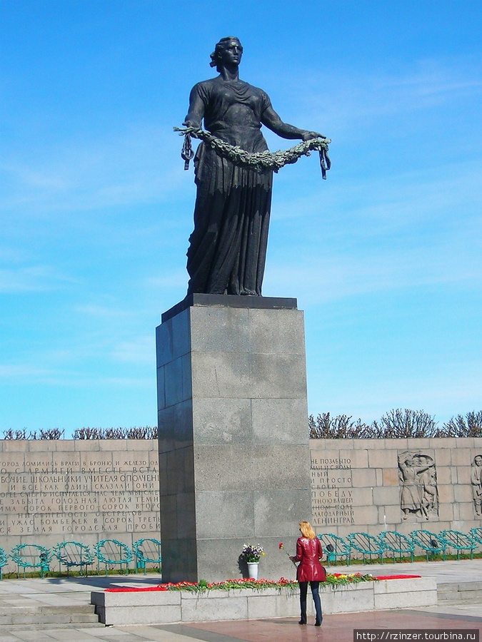Пискарёвское кладбище Санкт-Петербург, Россия