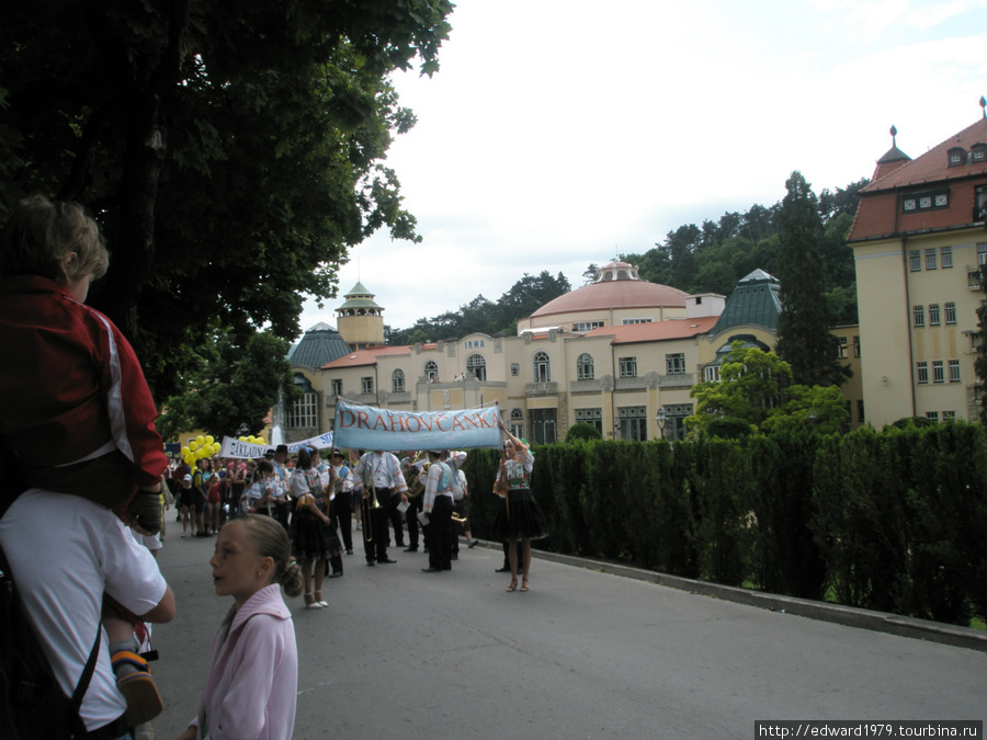 Пештяны, июнь 2008 Пьештяны, Словакия