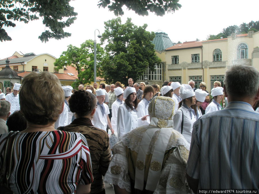 Пештяны, июнь 2008 Пьештяны, Словакия