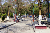 На площади Аналко в Пуэбле
