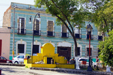 На площади Аналко в Пуэбле
