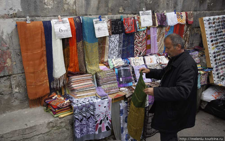 Кашемировые платки Стамбул, Турция