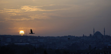 Закат над Стамбулом