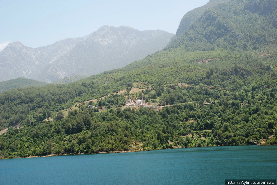 Горная река Дим чай - спасение от летней жары Алания, Турция