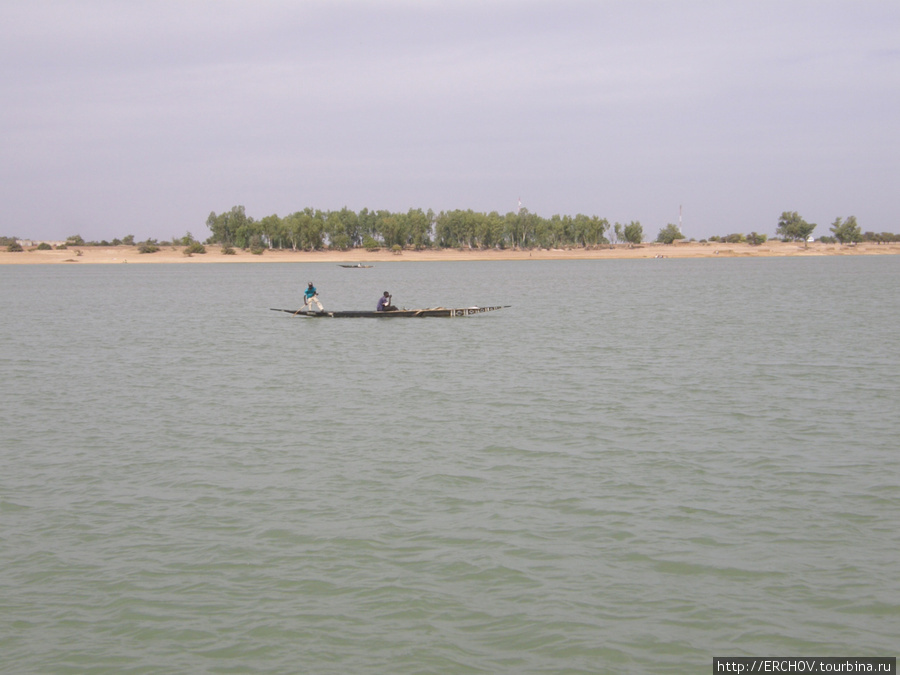 Местность Масена и переправа через Нигер-батюшку Сегу, Мали