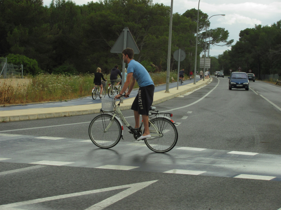 Велосипеды на Майорке очень популярны Остров Майорка, Испания