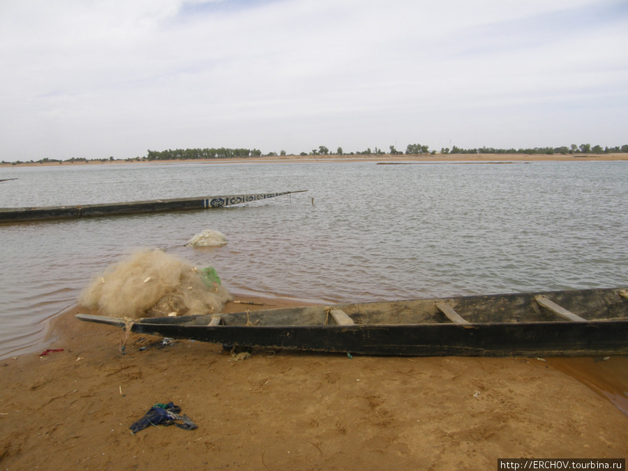 Местность Масена и переправа через Нигер-батюшку Сегу, Мали