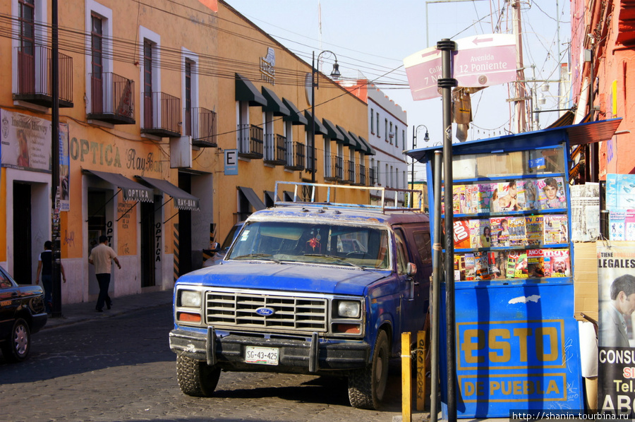 Пикап Пуэбла, Мексика