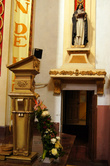 В церкви Святой Розы Лимской в Пуэбле