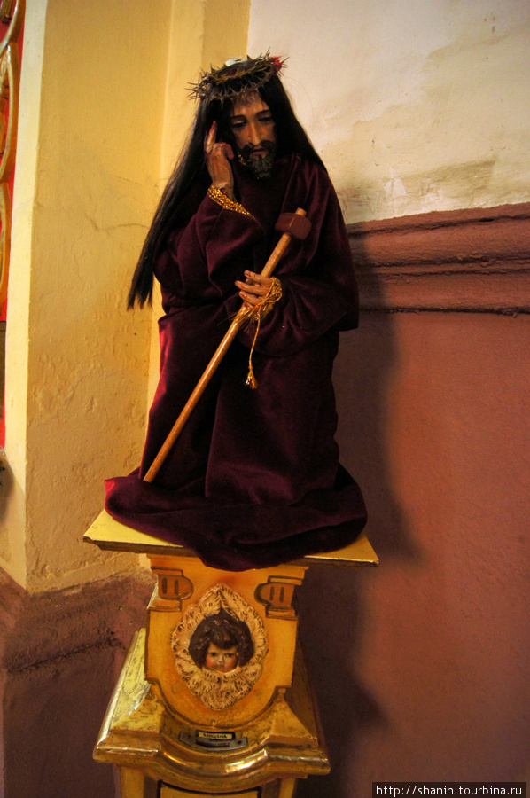 В церкви Святой Розы Лимской в Пуэбле Пуэбла, Мексика
