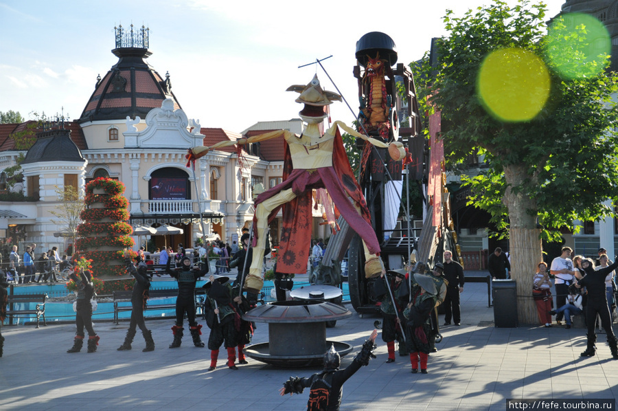 Парк развлечений Phantasialand in Brühl bei Köln Брюль, Германия