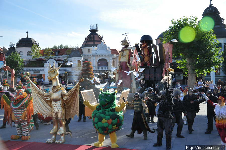 Парк развлечений Phantasialand in Brühl bei Köln Брюль, Германия