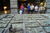 Макет Старого города на центральной площади Пуэблы