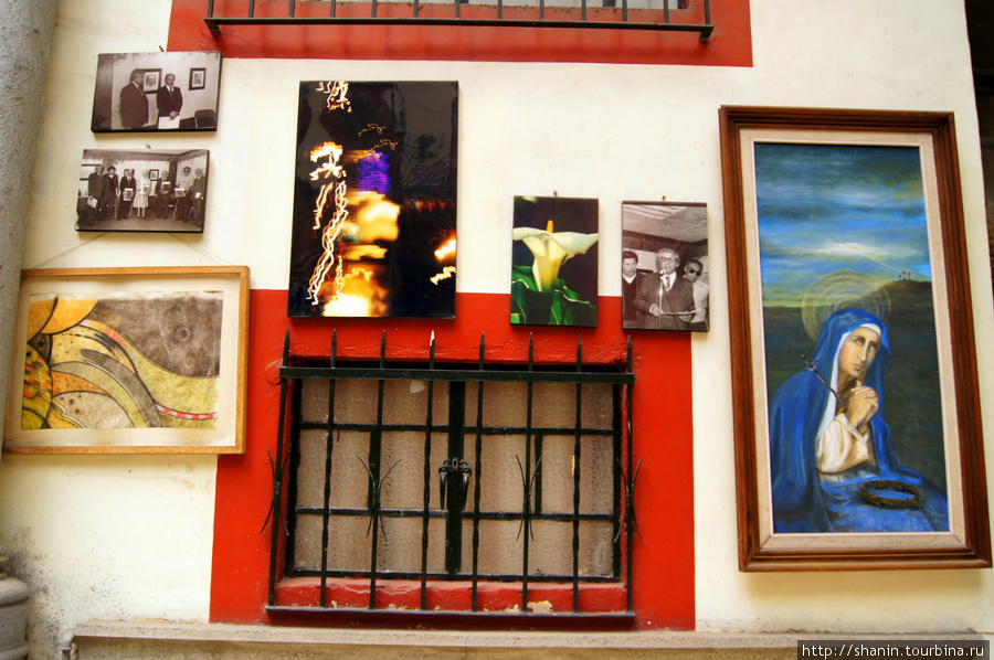 Дом художника в районе художников в Пуэбле Пуэбла, Мексика