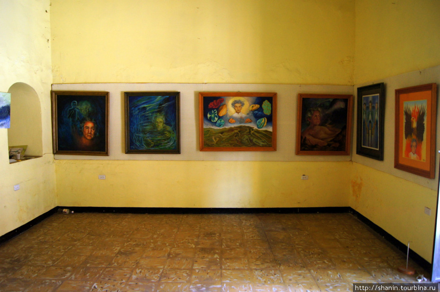Дом художника в районе художников в Пуэбле Пуэбла, Мексика