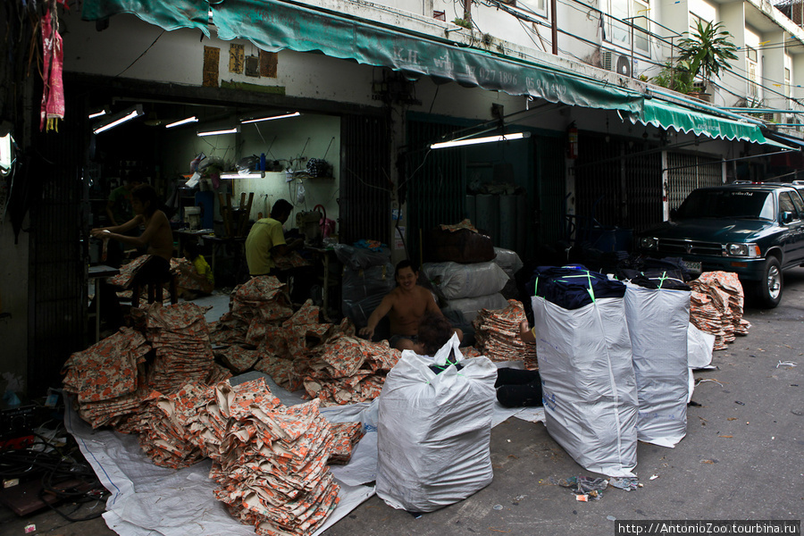 Подпольные швейные мастерские в Бангкоке Бангкок, Таиланд