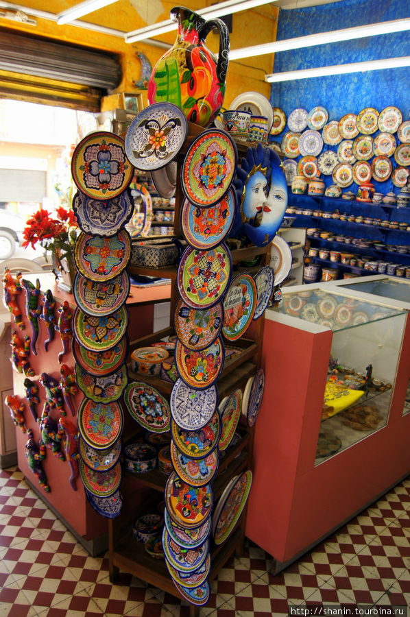 Сувенирная посуда на продажу Пуэбла, Мексика