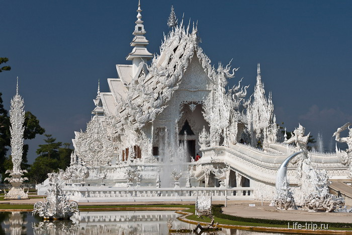 Уникальный Белый храм в Чианг Рай Чианграй, Таиланд