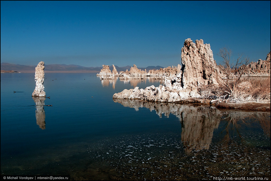 Калифорния. Озеро Моно Штат Калифорния, CША