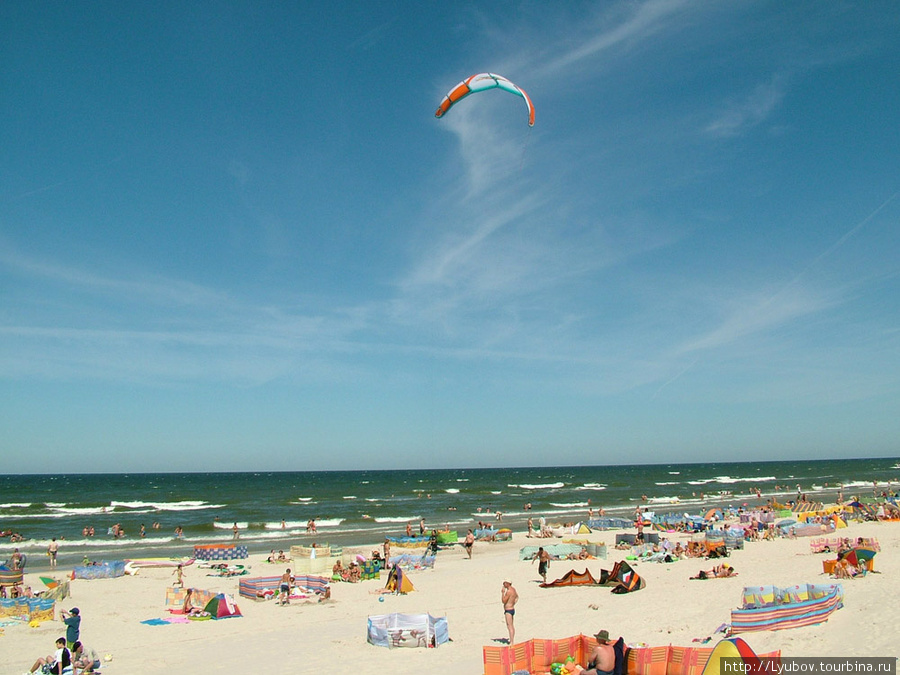 Здравствуй, Леба, море, облака, а также потрясающие пляжи Гданьск, Польша