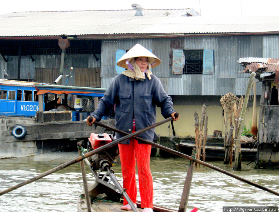 Рыночная цивилизация на воде Кантхо, Вьетнам
