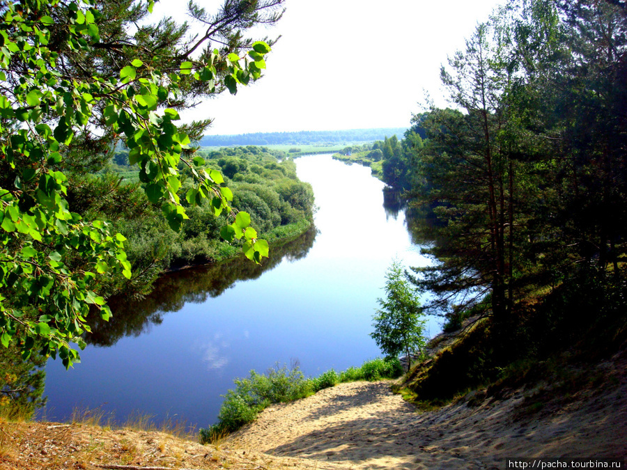 р.Березина д. Белино Березинский биосферный заповедник, Беларусь