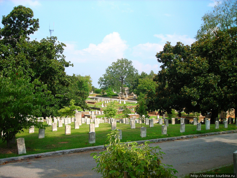 Atlanta Oakland Memorial Cemetery CША